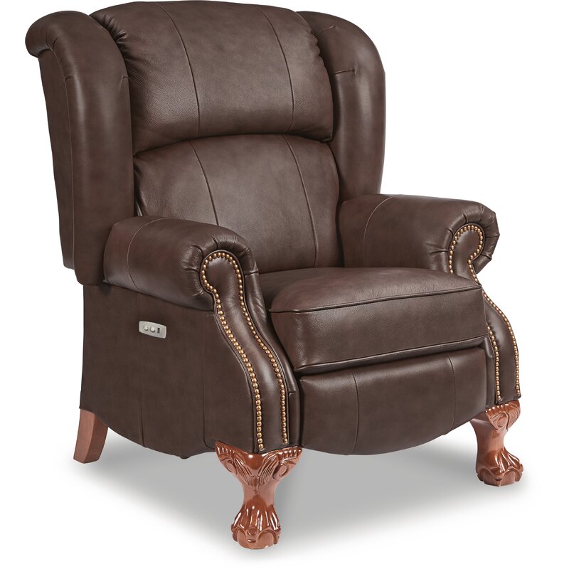 Recliner buchanan leather power